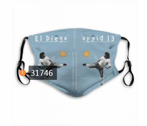 2020 Soccer #13 Dust mask with filter->->Sports Accessory